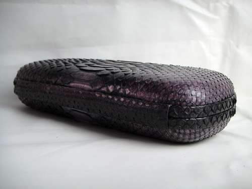 Bottega Veneta Clutches New Knot 8652 silver grey snake